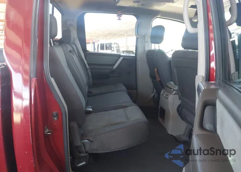 2004 Nissan Titan Se из США, поврежденный, VIN 1N6AA07B34N509000